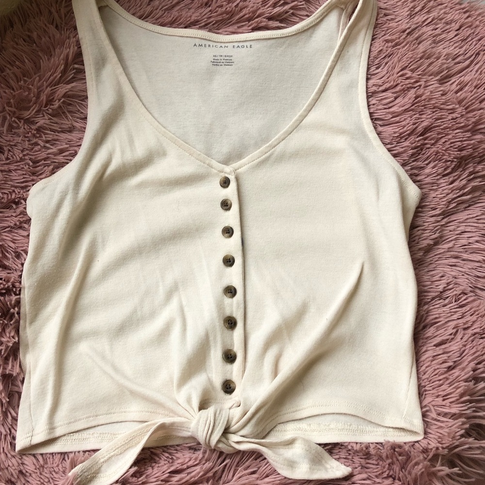 American Eagle Tie tank SOLD